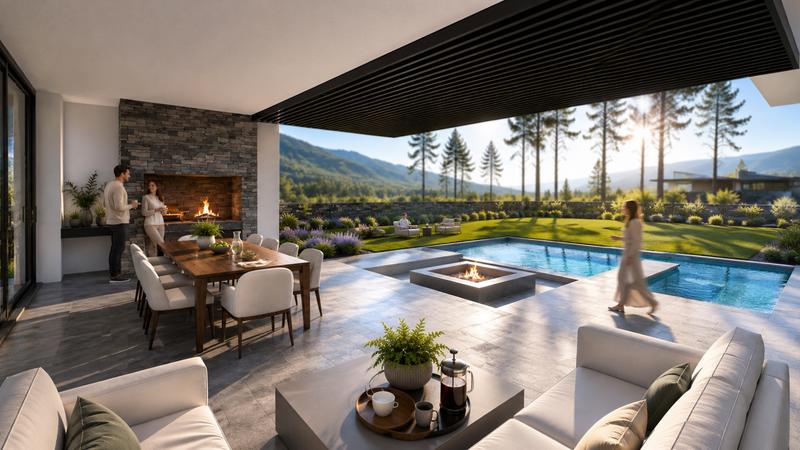 Contemporary Mountain Retreat in Chapmans Peak Estate
